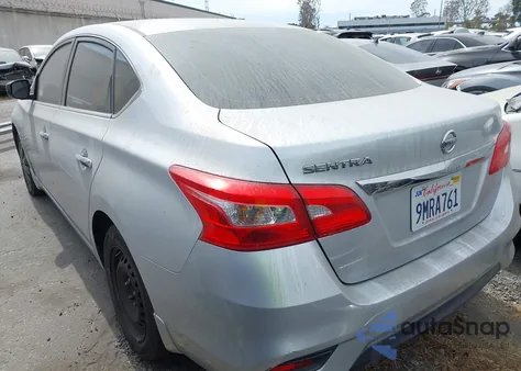 2016 Nissan Sentra S from USA, damaged, VIN 3N1AB7AP4GY241369